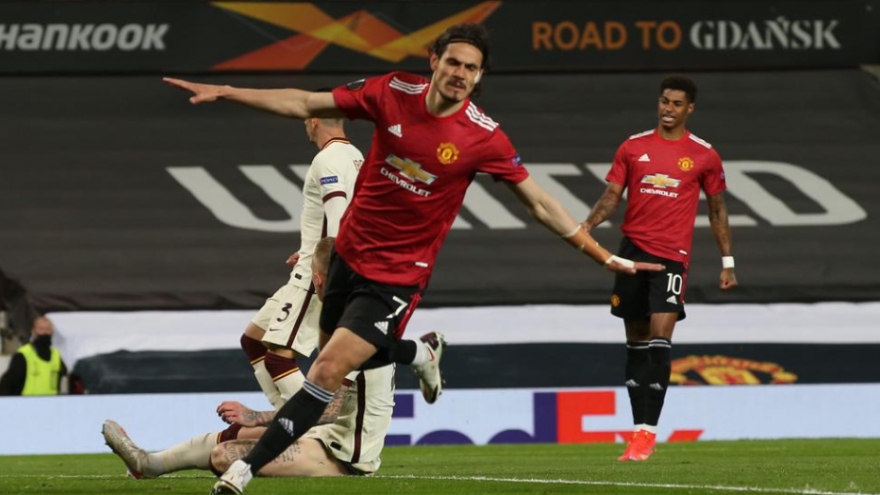 "Đánh tennis" với Roma, MU sáng cửa vào chung kết Europa League